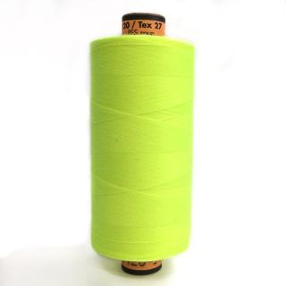 Polyester thread Amann Belfil-S 120 neon yellow