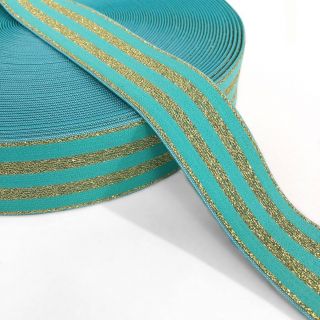 Elastic 4 cm LUREX GOLD mint