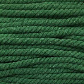 Cotton cord 12 mm green