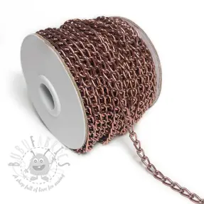 Coat Hanging Chain Loop 5 mm old pink