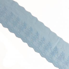 Lace Double flower light blue