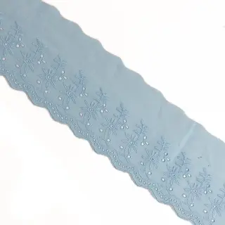 Lace Double flower light blue
