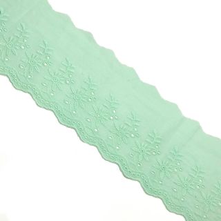 Lace Double flower light mint