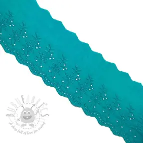Lace Double flower petrol