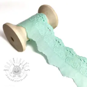 Lace Heart light mint