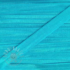 Bias binding elastic 15 mm turquoise
