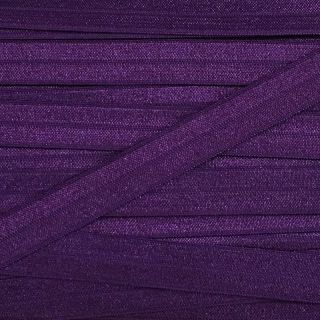 Bias binding elastic 15 mm violet