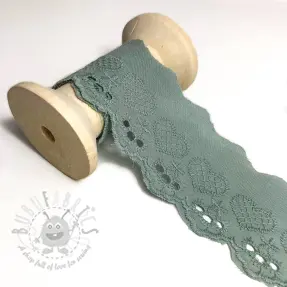 Lace Heart old green