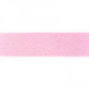 Elastic 5 cm glitter rose