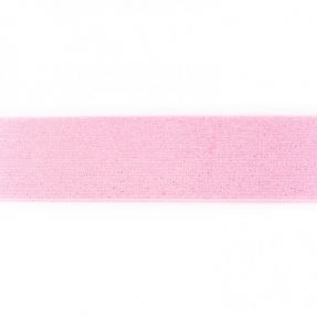 Elastic 5 cm glitter rose