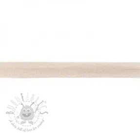 Bias binding jersey beige