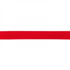 Bias binding jersey red