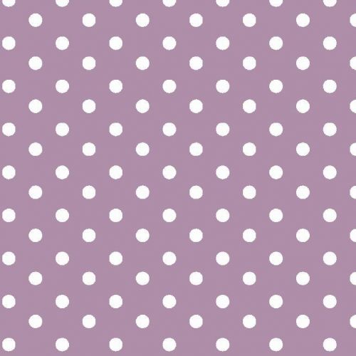 Cotton fabric Dots lilac