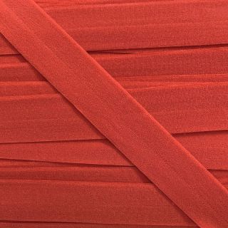 Bias binding elastic matt 20 mm strawberry