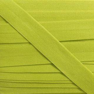 Bias binding elastic matt 20 mm light lime