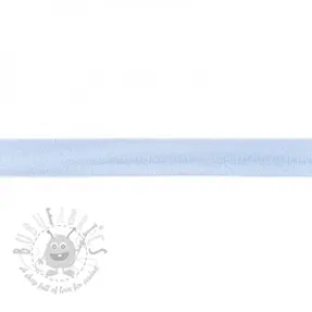 Bias binding jersey light blue