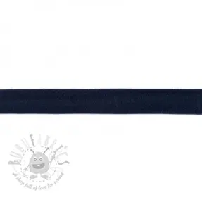 Bias binding jersey night blue