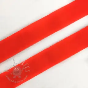 Bias binding elastic matt 20 mm neon orange
