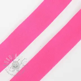 Bias binding elastic matt 20 mm neon pink
