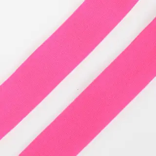 Bias binding elastic matt 20 mm neon pink