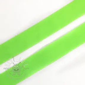 Bias binding elastic matt 20 mm neon green