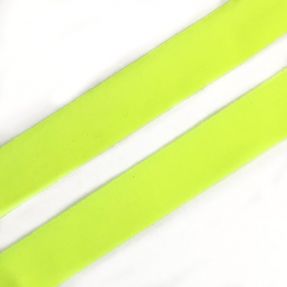 Bias binding elastic matt 20 mm neon yellow