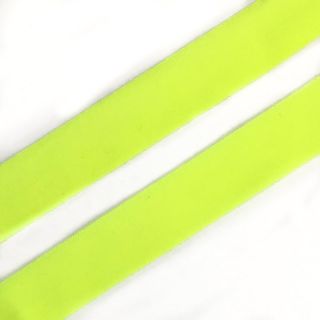 Bias binding elastic matt 20 mm neon yellow