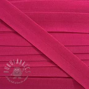 Bias binding elastic matt 20 mm pink