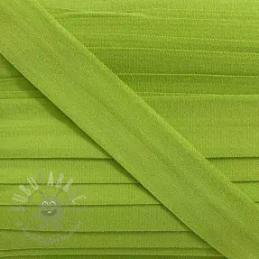 Bias binding elastic matt 20 mm green