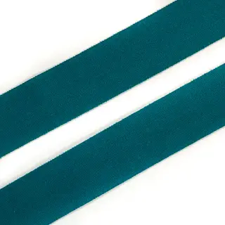 Bias binding elastic matt 20 mm dark green