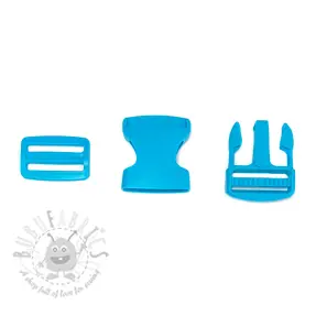 Bum Bag Clip 38 mm aqua