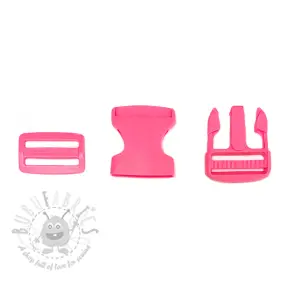 Bum Bag Clip 38 mm light fuchsia