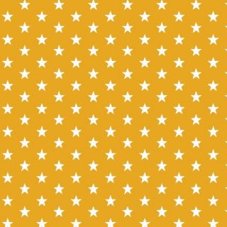 Cotton fabric Petit stars yellow