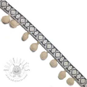 Pom pom JACQUARD sand