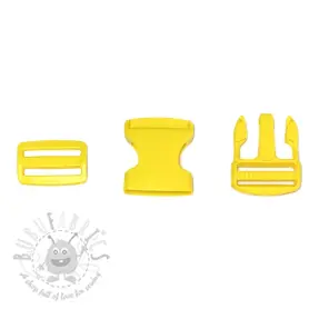 Bum Bag Clip 38 mm yellow