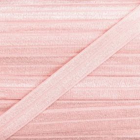 Bias binding elastic 15 mm light pink