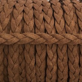 Suede cord twisted rust