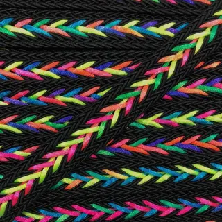 Twisted cord NEON black