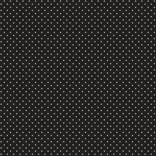 Cotton fabric Petit dots black