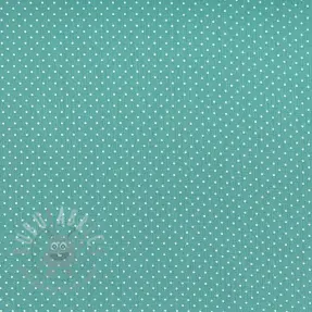 Cotton fabric Petit dots fresh sage