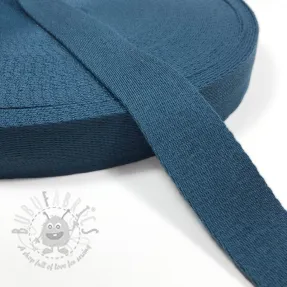 Cotton webbing 4 cm jeans