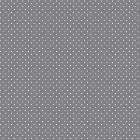 Cotton fabric Petit dots grey