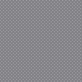 Cotton fabric Petit dots grey