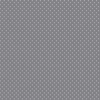 Cotton fabric Petit dots grey