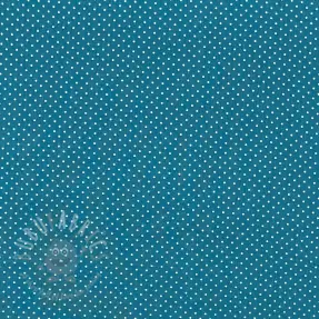 Cotton fabric Petit dots indigo
