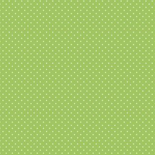 Cotton fabric Petit dots lime