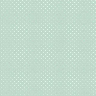 Cotton fabric Petit dots mint
