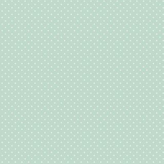 Cotton fabric Petit dots mint