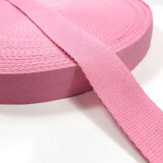 Cotton webbing 4 cm pink