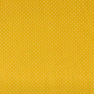 Cotton fabric Petit dots ochre